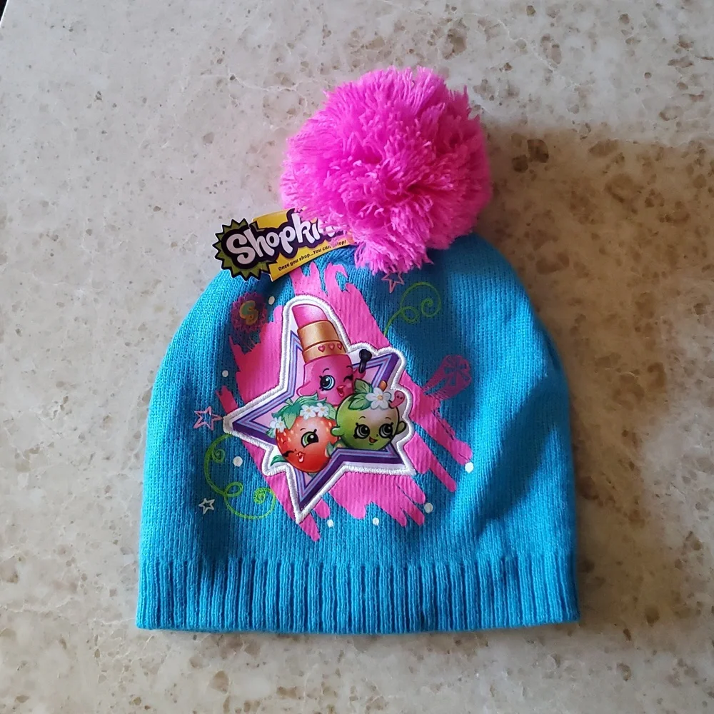 New Girls Shopkins Beanie Hat